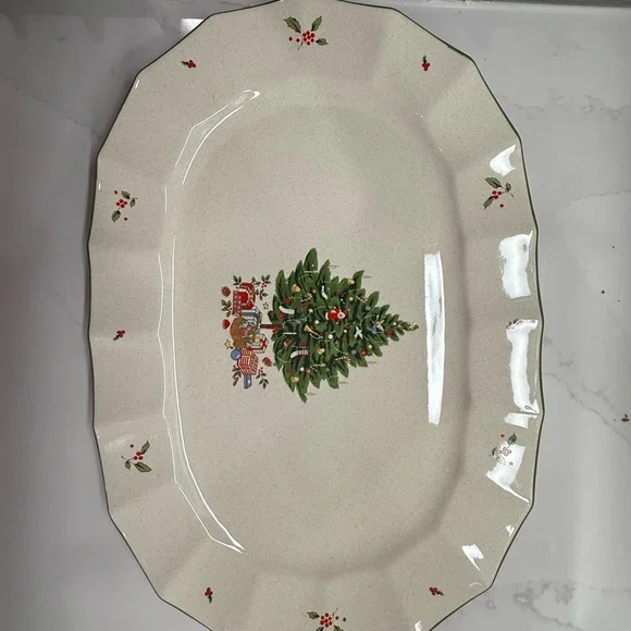 Full set Service for 12 Retired Studio Nova Christmas Dinnerware NWOT - Picture 9 of 13
